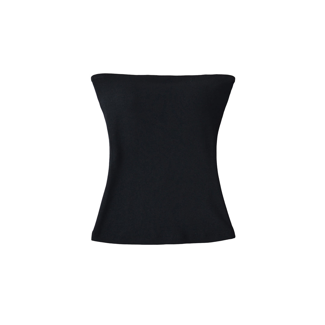Dame Off-Shoulder Shirt i blødt strækstof med figursyet snit Stilla