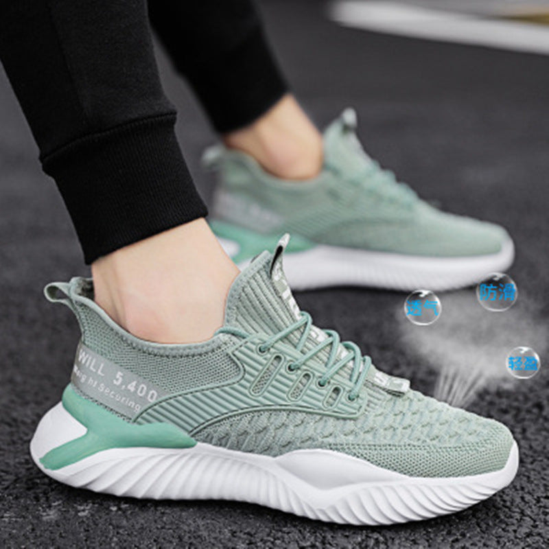 Herrer Åndbare Fritids Sneakers med Fleksibelt Design Stilla