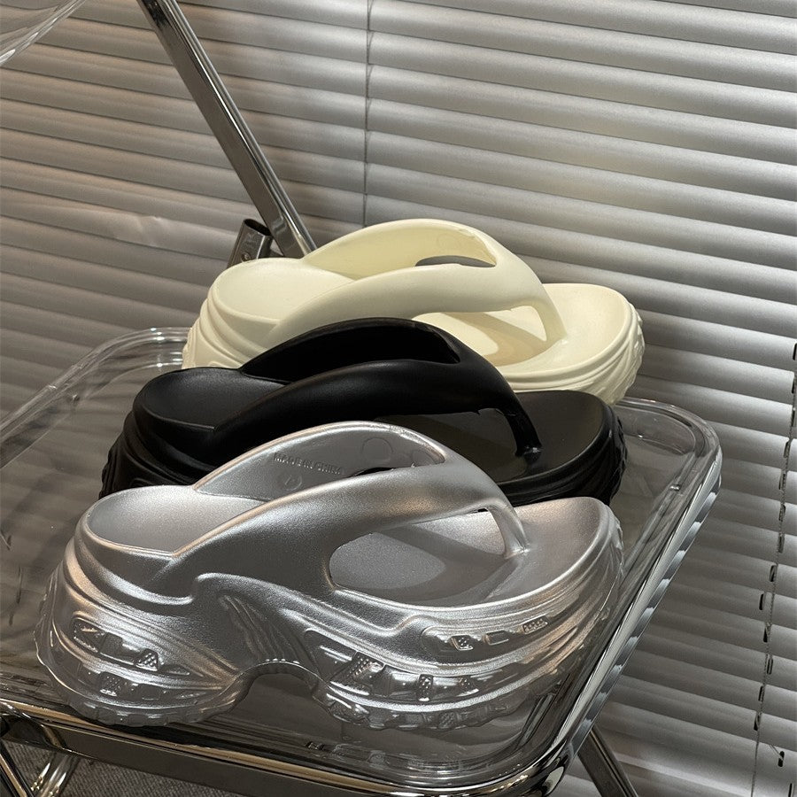 Dame Komfortable Pantoletten med åndbar sål og ergonomisk design Stilla
