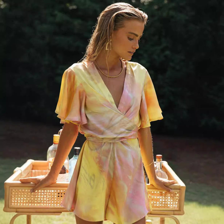 Dame Wickelkjole i romantisk Boho-stil Stilla