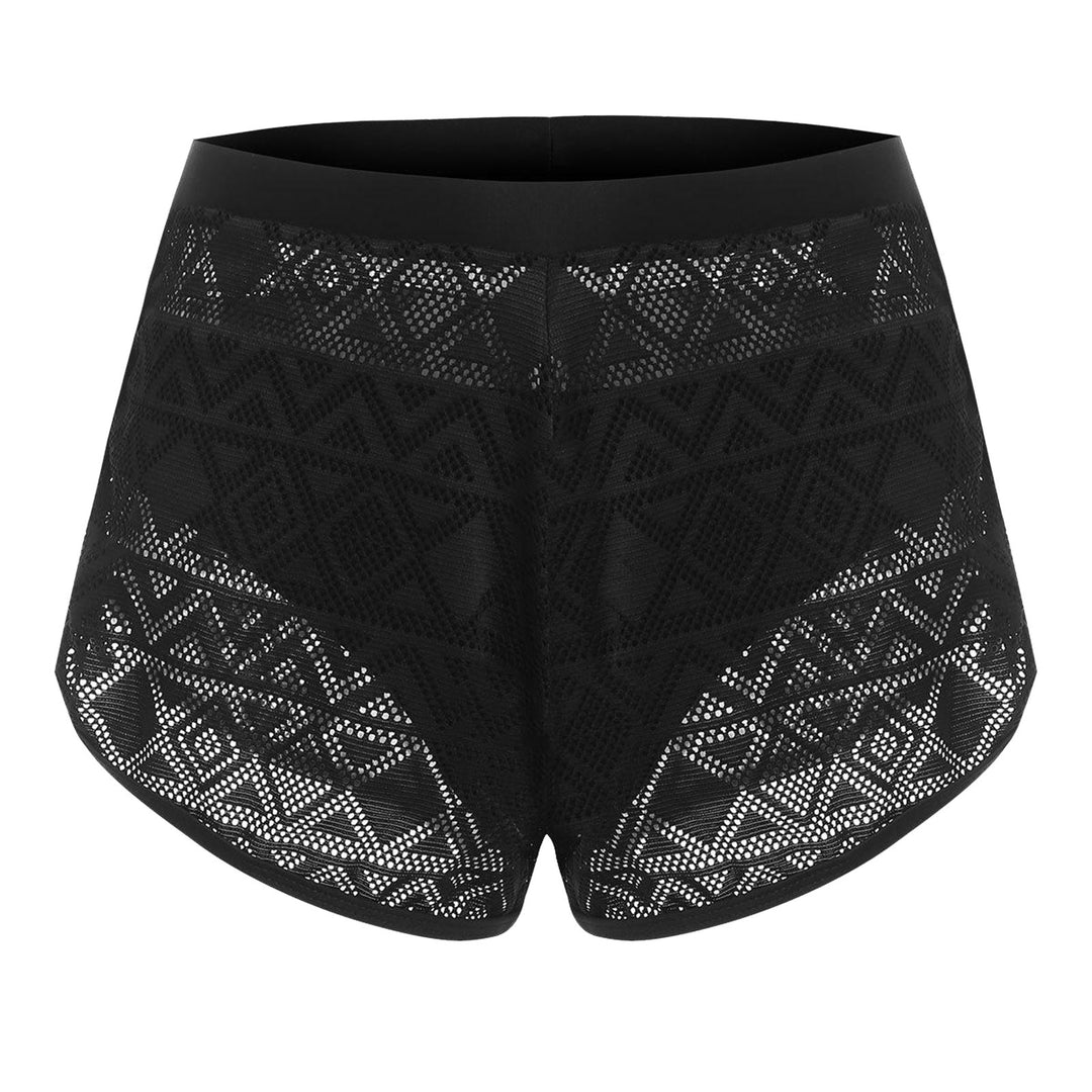 Dame Sportliche Shorts med luftig netstruktur Skovae