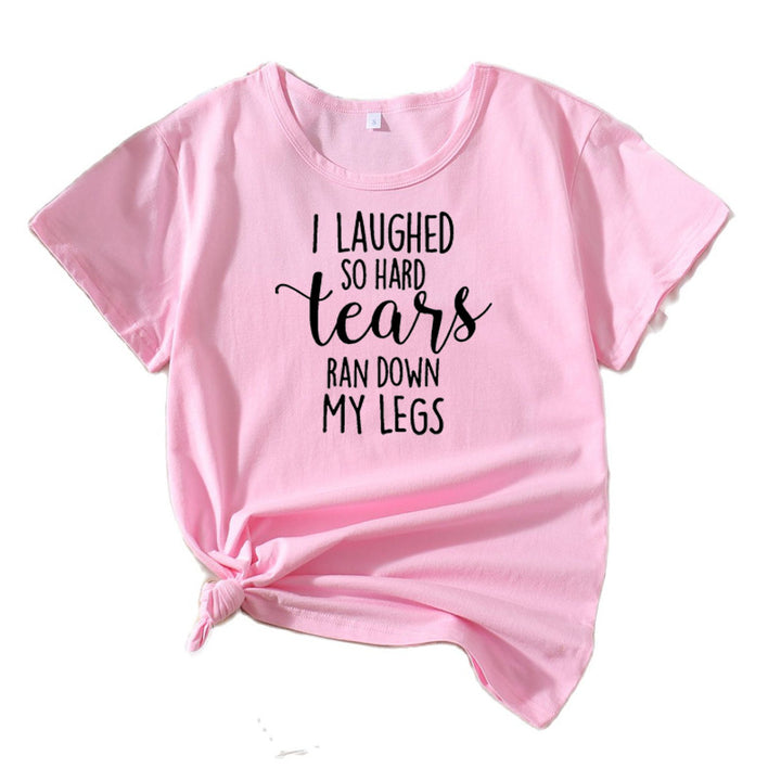 Dame Relaxed Fit Grafik Humor T-shirt Stilla
