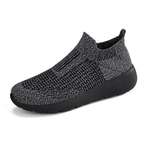 Unisex nan sømløs sokkesneaker med åndbar tredimensionel strikonstruktion og stødabsorberende fleksibel sål Skovae