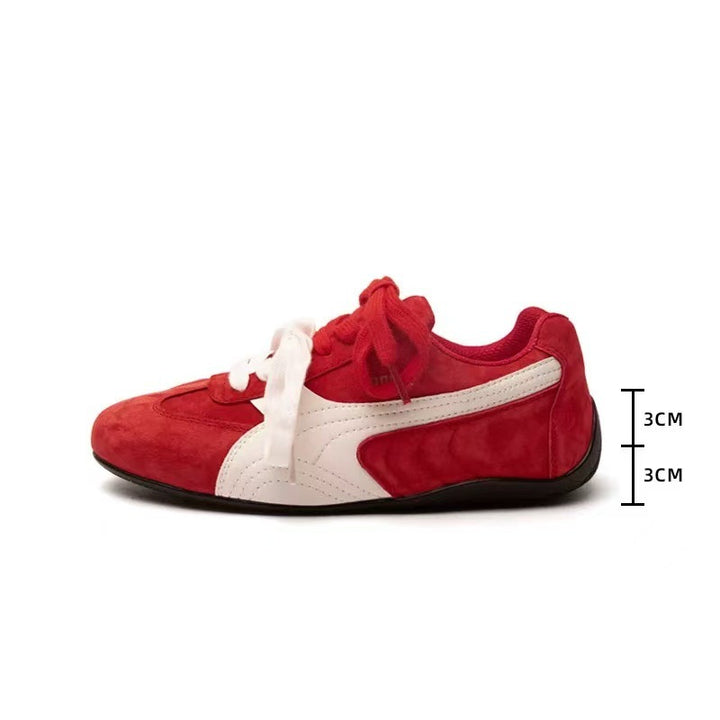 Dame Sporty Sneakers med innovativ snørestil Stilla