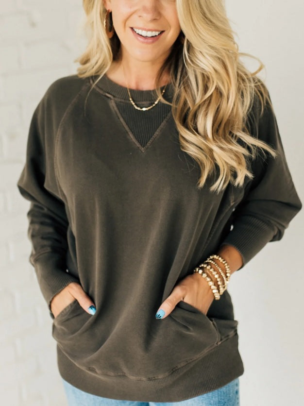Kvinders komfortable oversized sweatshirt med afslappet design Stilla