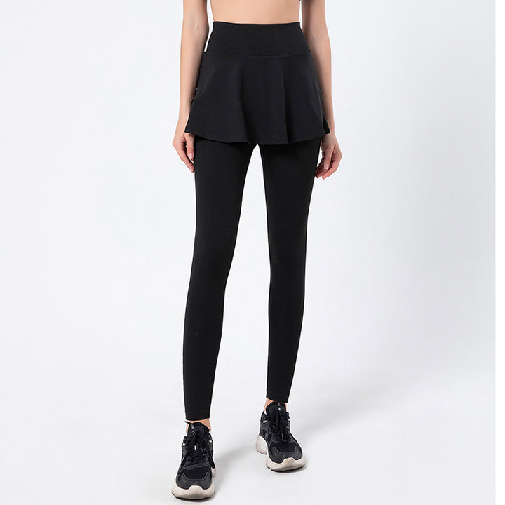 Dame Sporty Foulskørt med Leggings Stilla