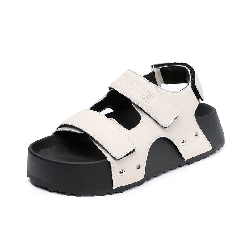 Herrer Casual Platform Sport Sandaler Stilla