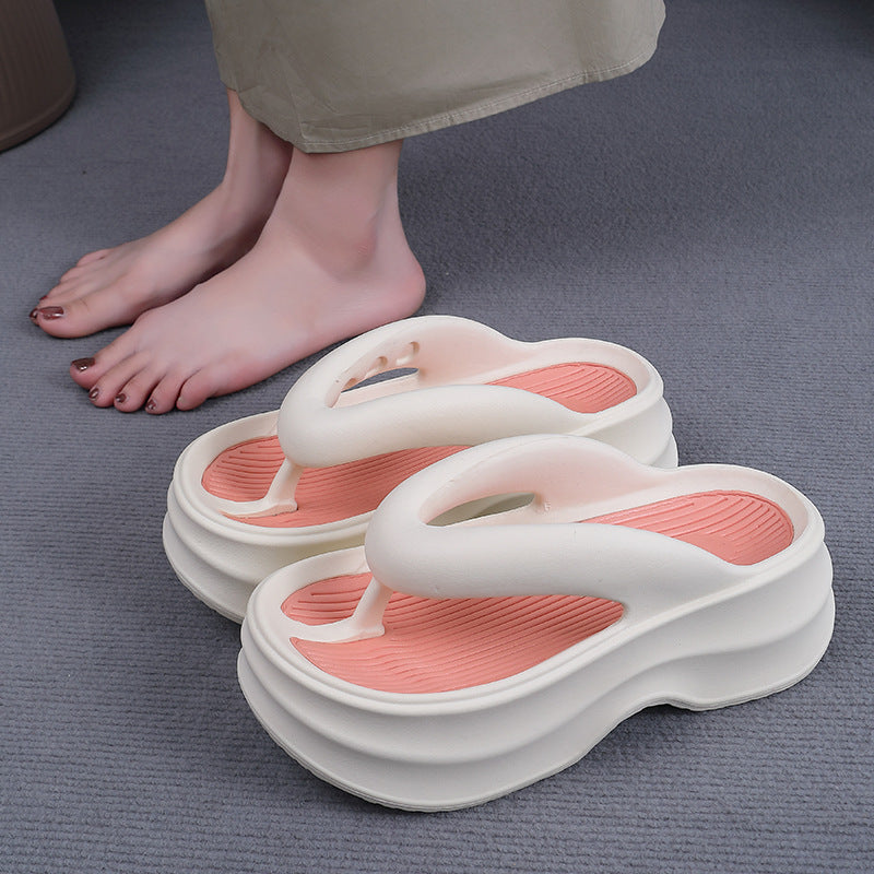 Dame ergonomiske komfort-sandaler med skridsikker sål og fleksibel fodseng Stilla