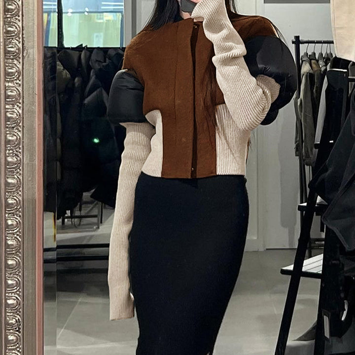 Femme Fashion-Forward Cropped Jacket Stilla