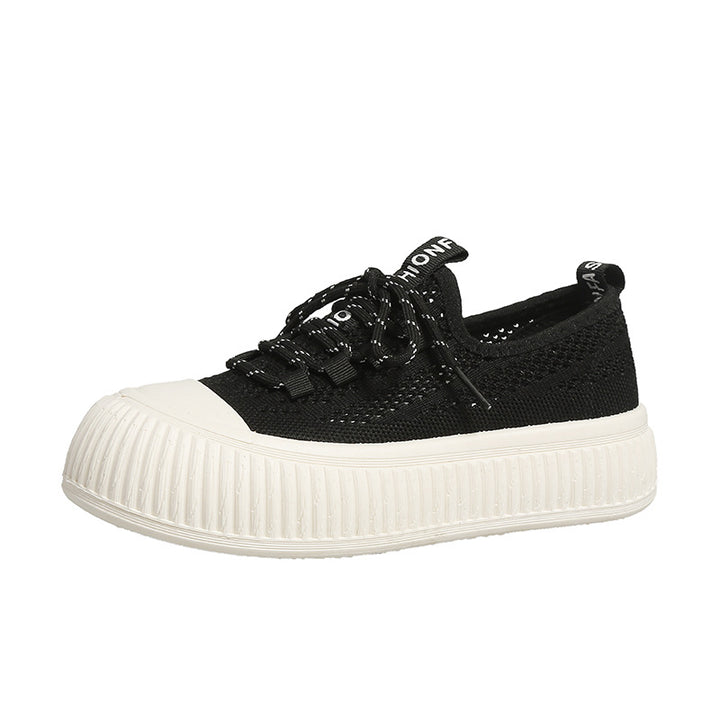 Dame Sneakers med unikt luftgennemtrængeligt strikdesign og komfortabel sål Stilla