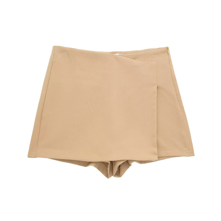 Dame sportlige shorts med elegant lagdesign Skovae