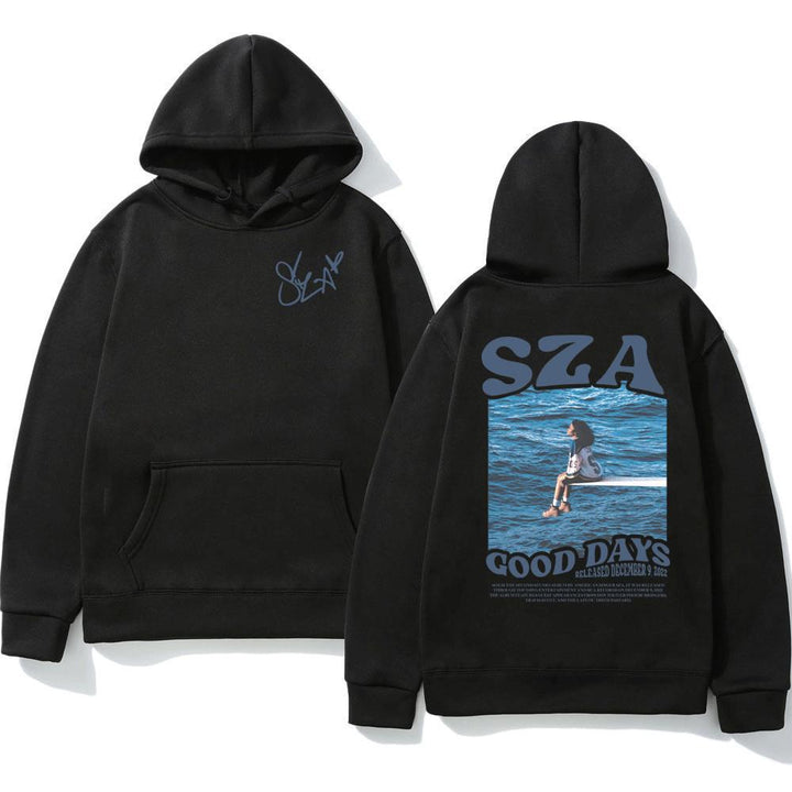 Dame hoodie med kreativt design og materialer af høj kvalitet Skovae