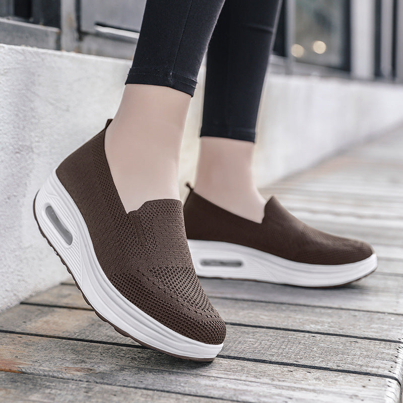 Dame Komfortable Slip-On Sneakers med innovativ dæmpningsteknologi Stilla