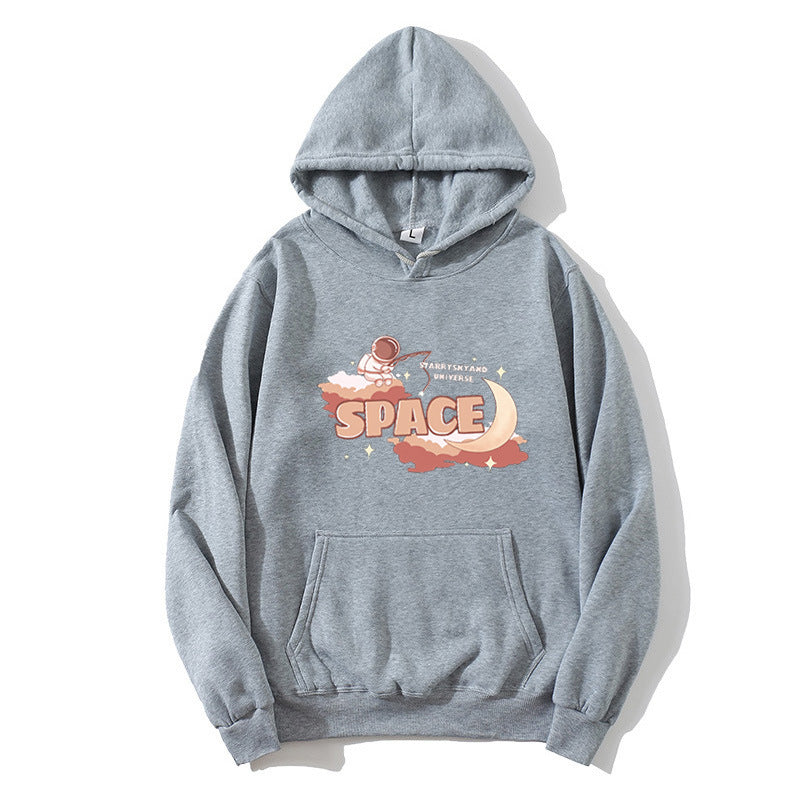 Kvinders hoodie med kreativ rumdesign Skovae