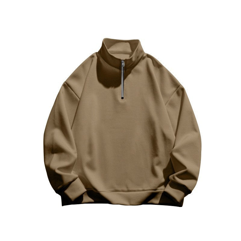 Kvinders komfortable sweater med opretstående krave Skovae