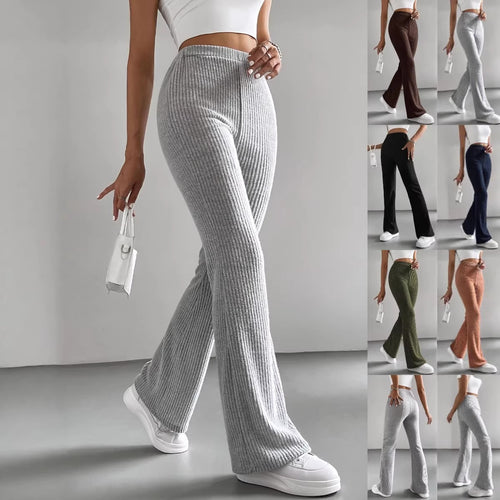 Dame Wide-Leg Ribbett-Bukser Skovae