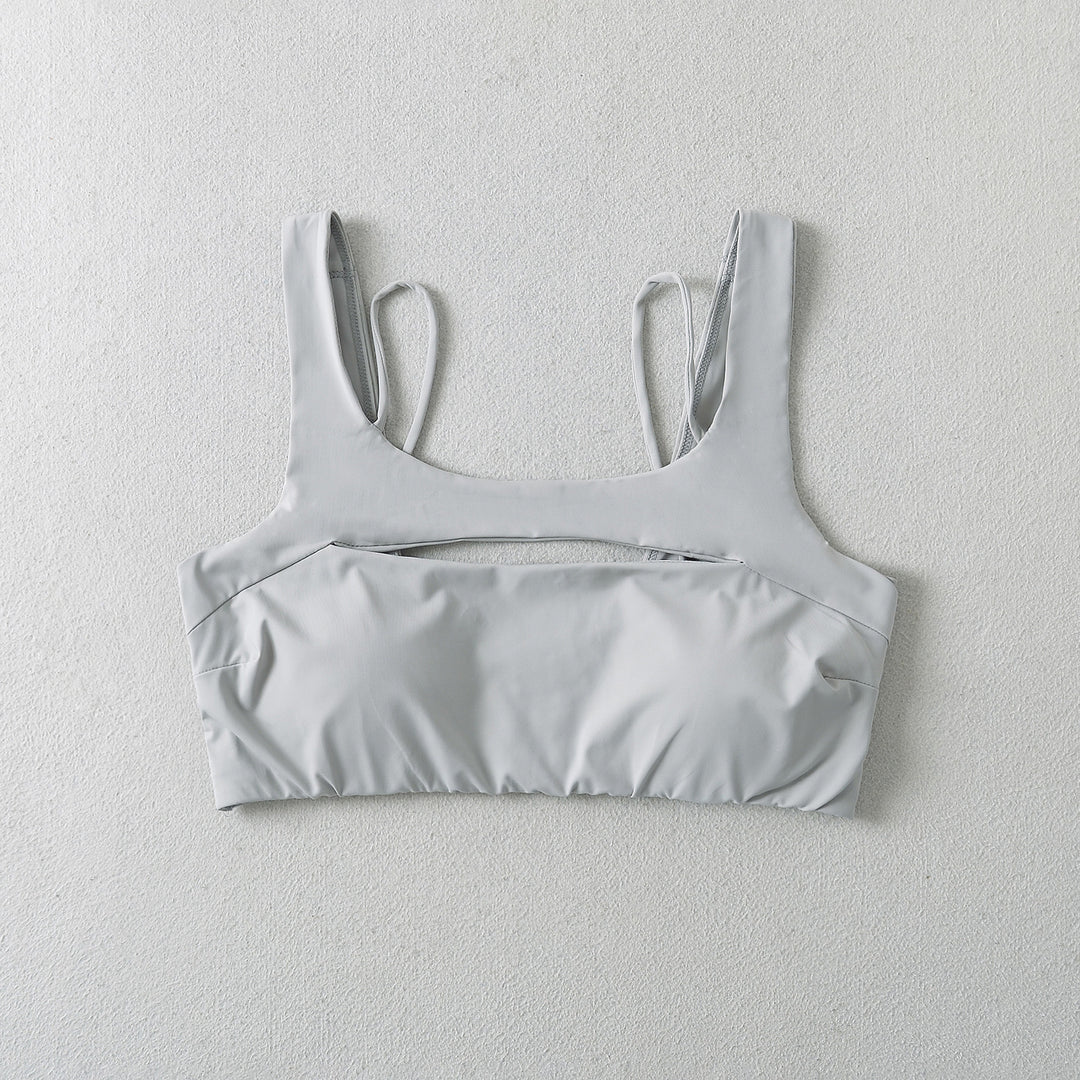 Dame Sport-Bustier med justerbare stropper og elegant rygparti Stilla