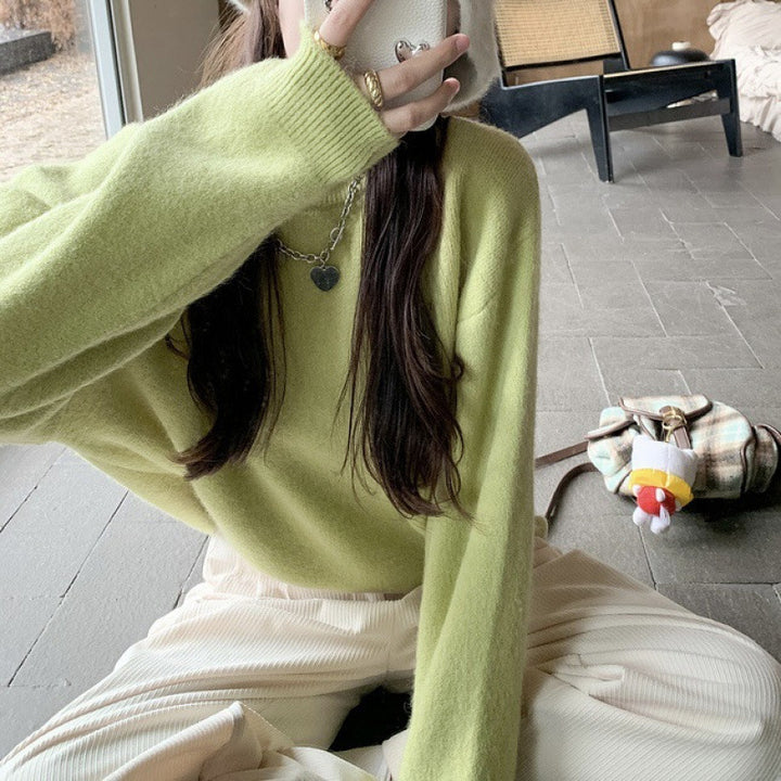 Kvinders komfortable strikket sweater med oversized snit Stilla