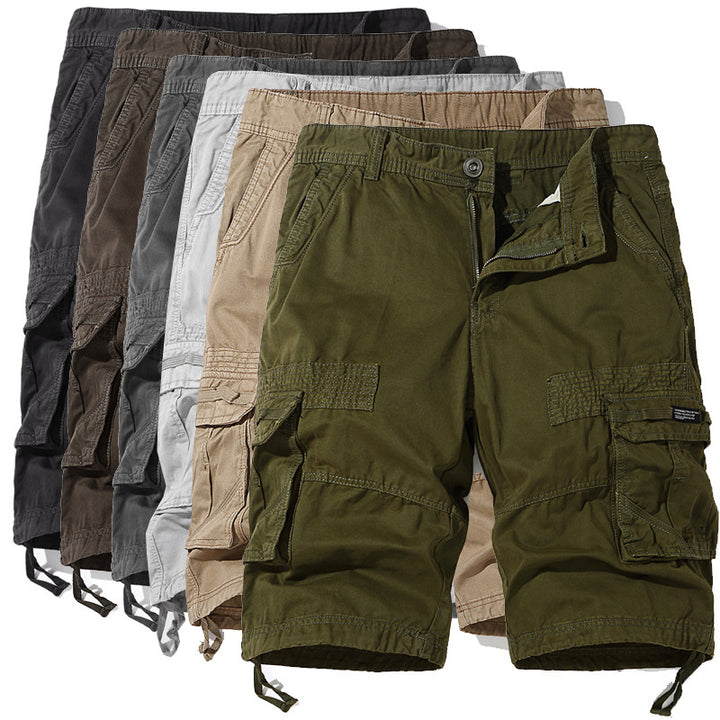 Herrer Cargo Stil Multi-Lommer Shorts Stilla