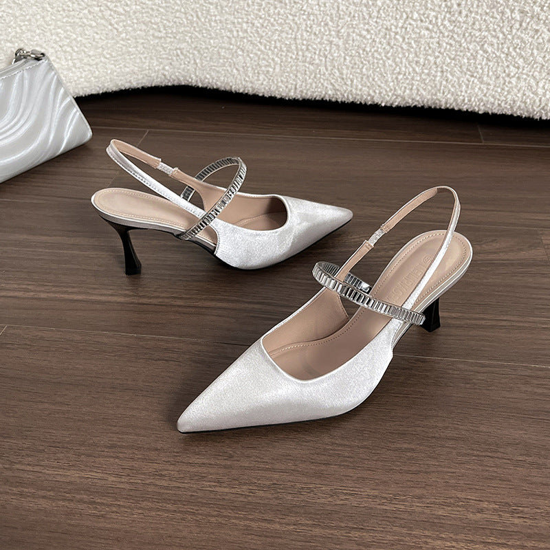Dame elegante Sling-Pumps med moderne rem Stilla