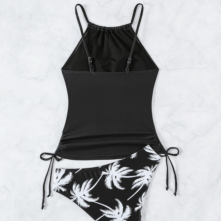 Dame Tankini med elegant palmetema Skovae