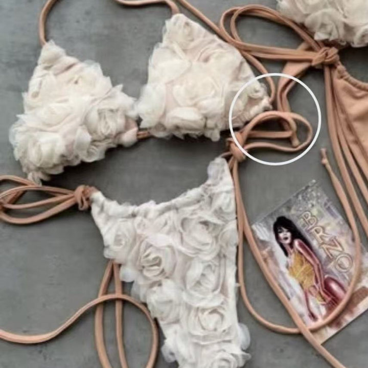 Dame Bikiniset med blomstret design Skovae