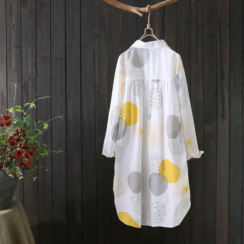 Damernes Lettere Kunstneriske Kimono Jakke Stilla