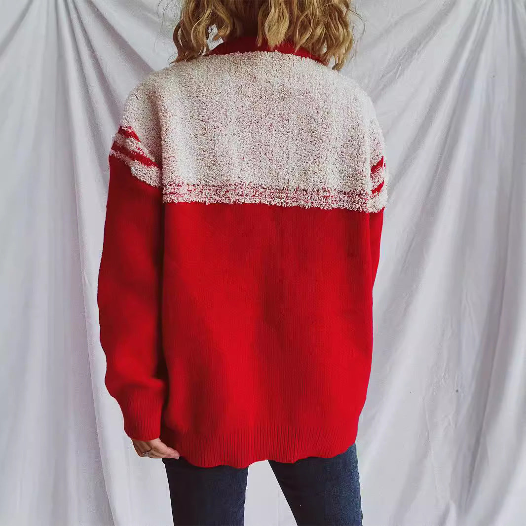 Kvinders sweater med kreativt 3D-design Stilla