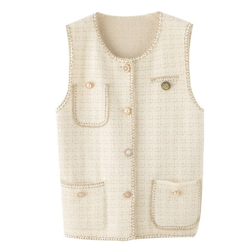 Femme Elegante Tweed-Jakke Stilla