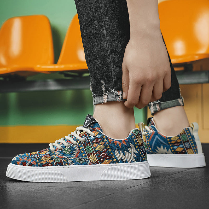 Femme Etno-inspirerede Fritidssneakers Stilla