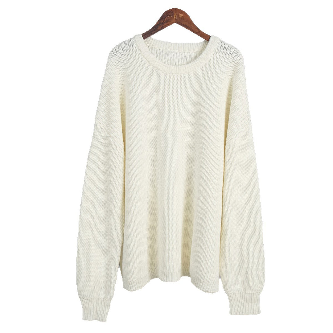 Kvinders oversized striktrøje med casual skæring Stilla
