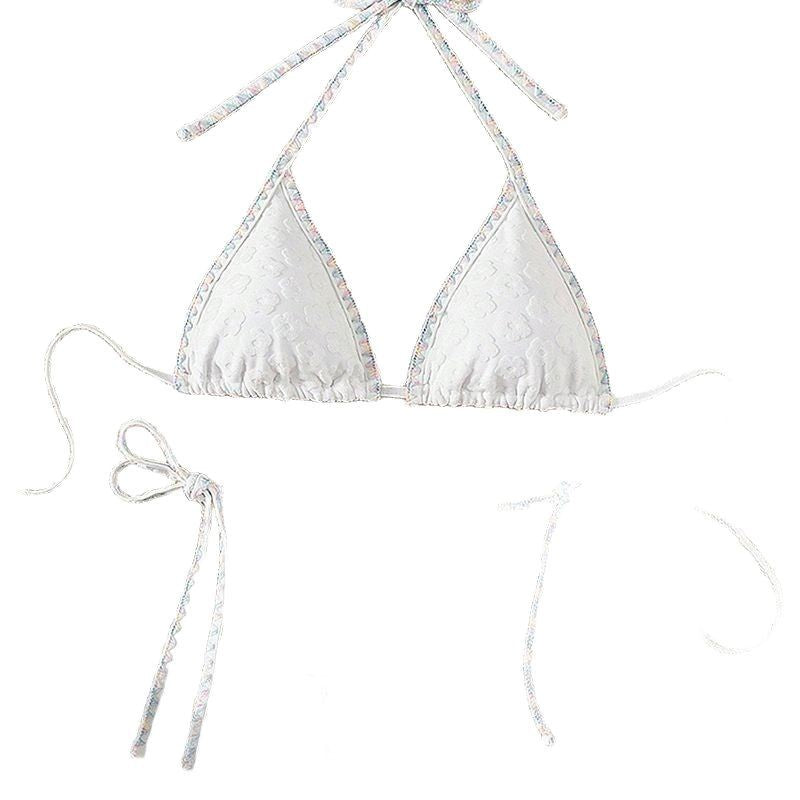 Dame bikini-sæt med floralt design Stilla