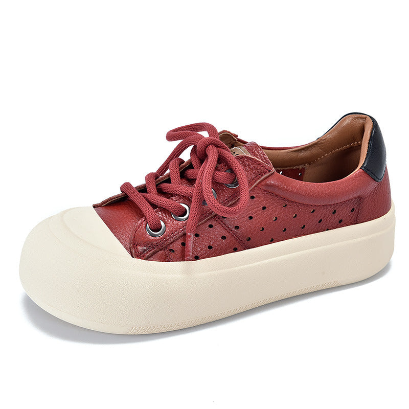 Dame Chunky Sneakers med åndbart overmateriale og komfortabel platformsål Stilla