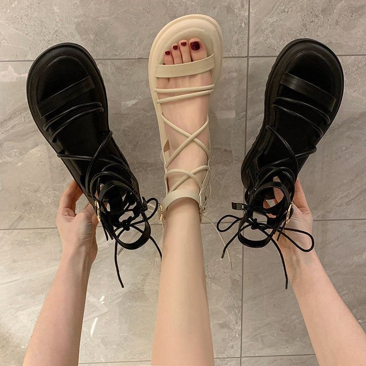 Dame Strappy Sandaler med moderigtigt design Stilla
