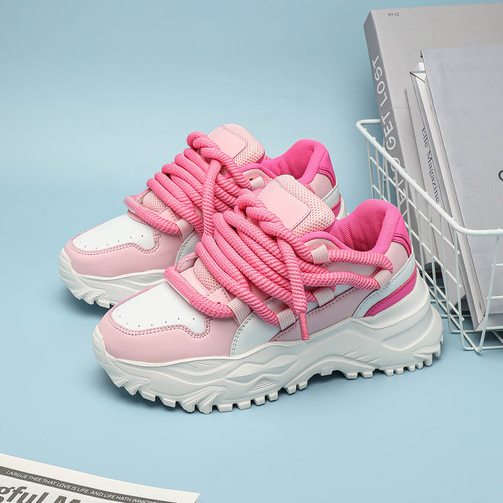 Dame Sporty fritidssneakers med skridsikker sål og åndbart overtøj Stilla