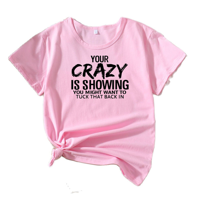 Kvinder Quirky Grafik Statement T-shirt Stilla