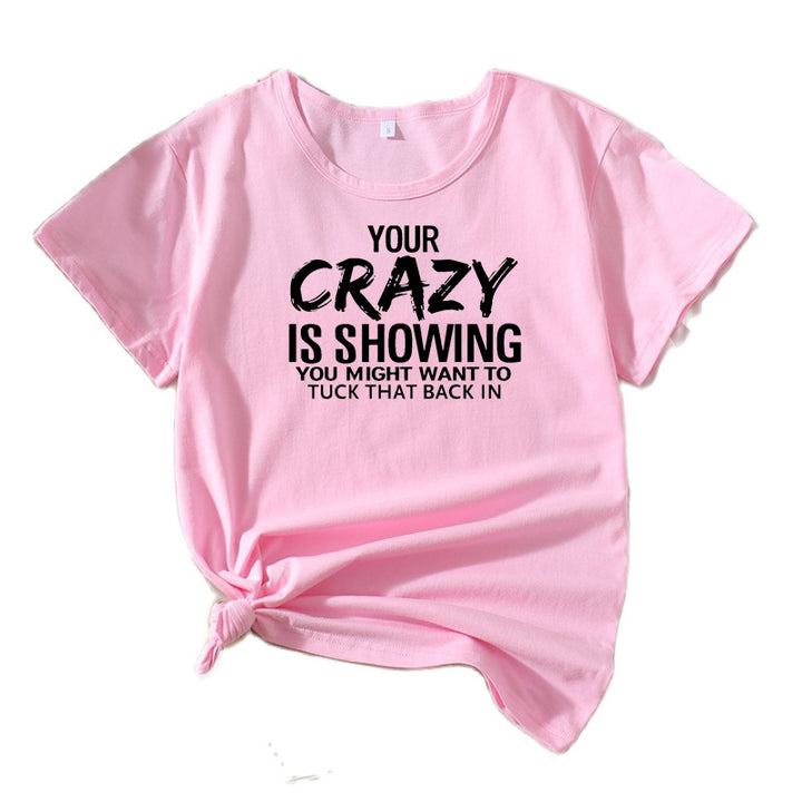 Kvinder Quirky Grafik Statement T-shirt Stilla