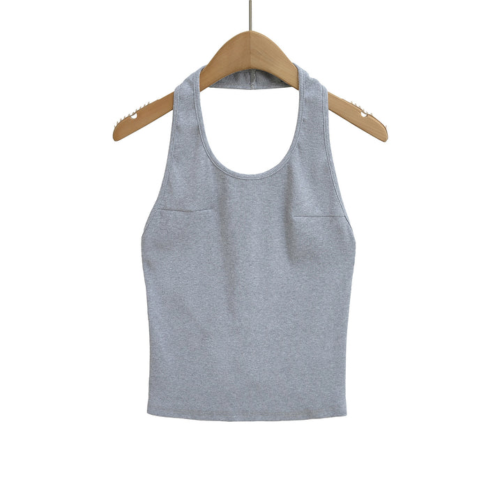 Dame Sports Tanktop med smarte brystlommer og åndbart materiale Stilla