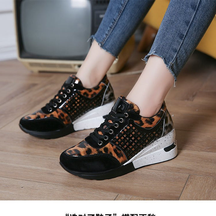 Dame Åndbare Fritidssneakers med sporty design Stilla