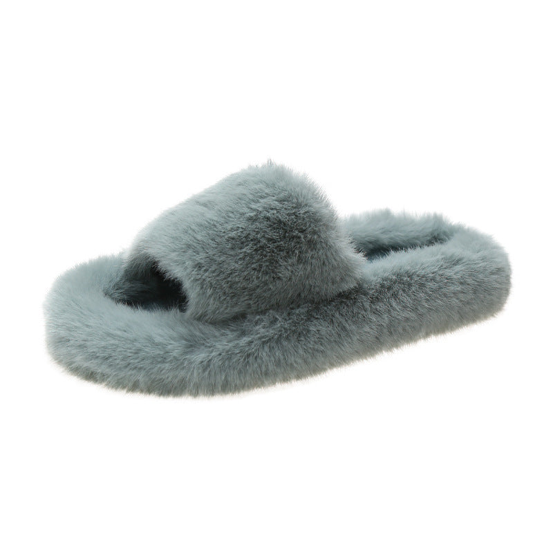Dame Fluffy Hjemmesko med blødt Plys og ergonomisk Fodbed Stilla