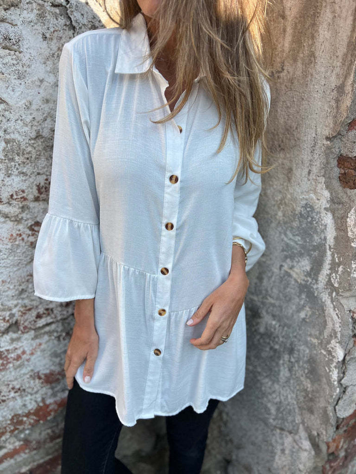 Dame afslappet tunika-bluse Stilla