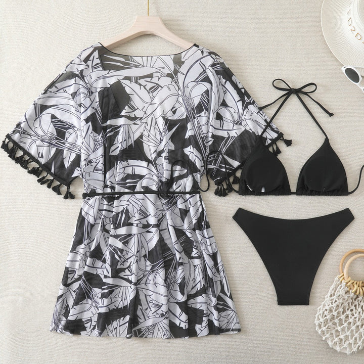 Damer Strandkjole med elegant kimono-lignende snit Skovae