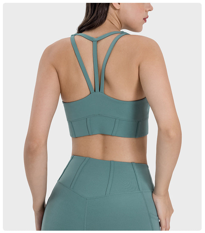 Stilla | Wicking Push up Sports Bra Høj Styrke, Stødabsorberende