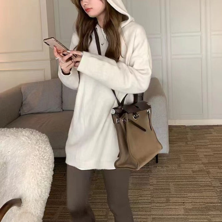Femme Cashmere-blanding Hættetrøje Stilla