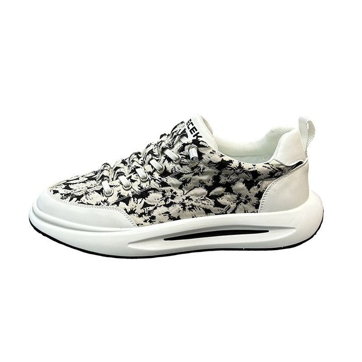 Femme Chic Blomster mønster Sneakers Stilla