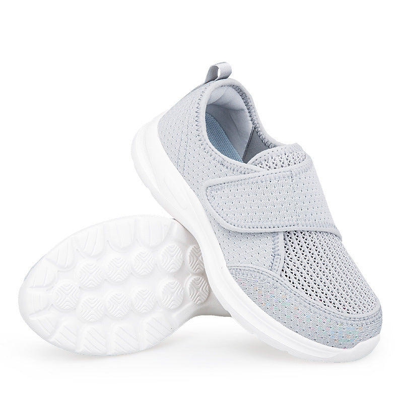 Unisex nan åndbar komfort halvskuh med velcro og ergonomisk dæmpning Skovae
