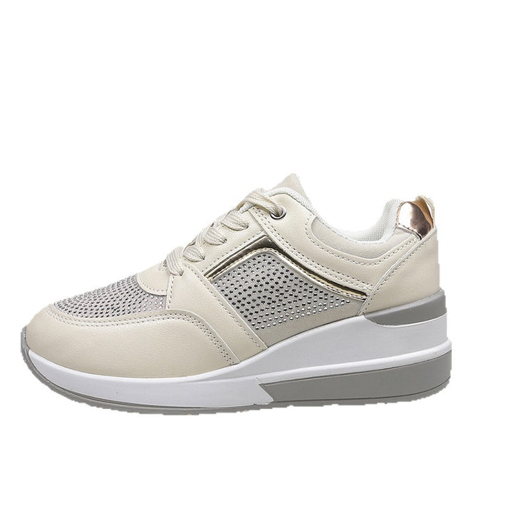 Dame Sporty Sneakers med åndbar mesh-overflade og skridsikker sål Stilla