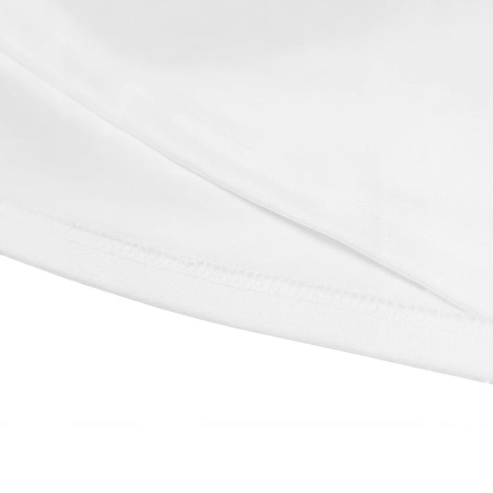 Dame Crop-T-Shirt med frisk kirsebærmotiv og legende sløjfe-design Skovae