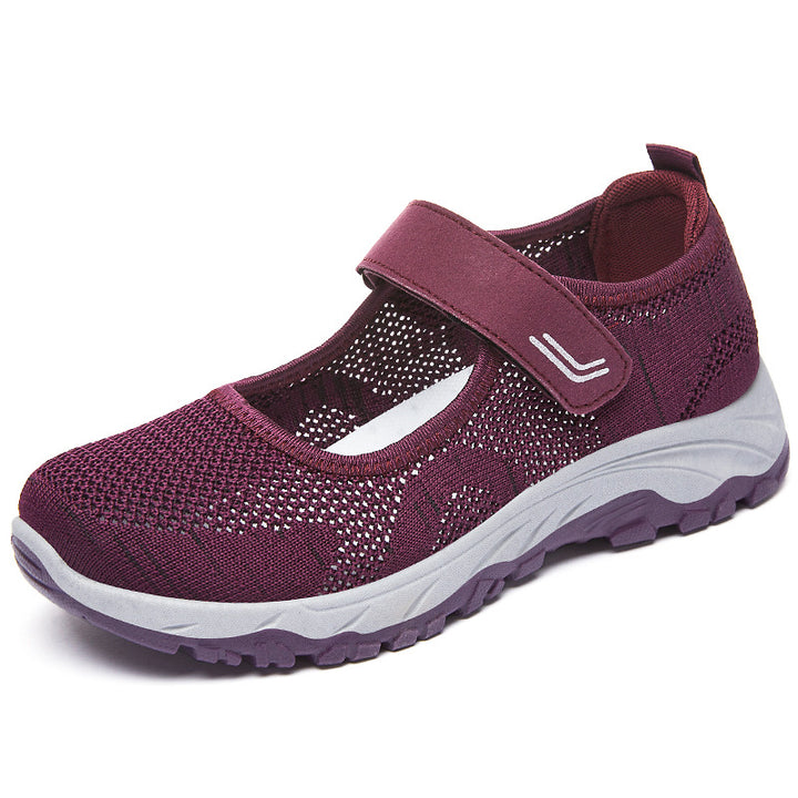 Dame Sportslige Mary Jane Sneakers med åndbart overmateriale Stilla
