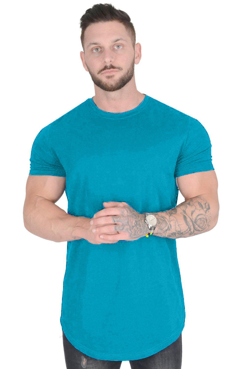 Herre Langærmet T-shirt Stilla